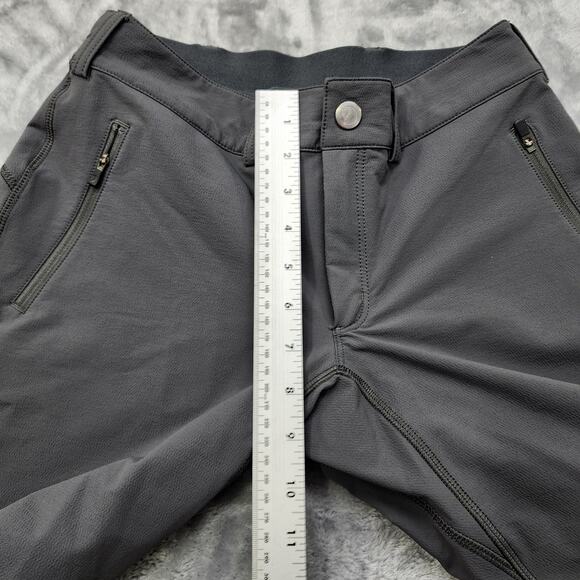 Fjallraven Pants Womens 27-28" Gray Bergtagen Stretch Trousers Outdoors Hiking - Picture 14 of 16